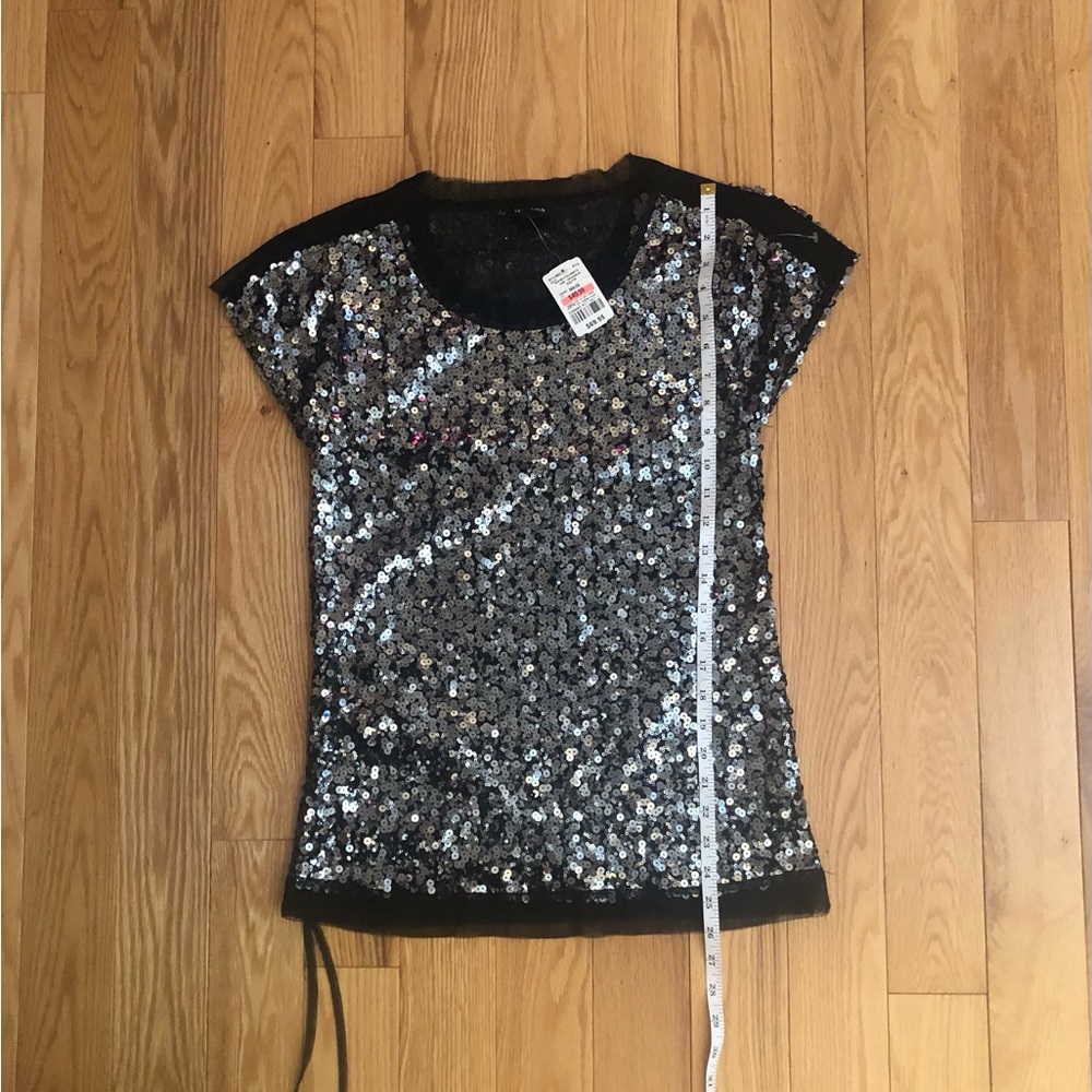 New  Le Chateau sequin top